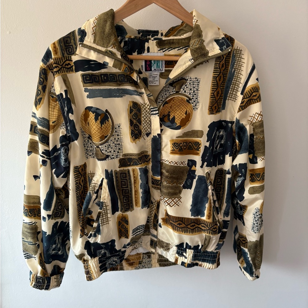 Bold Spirit Multicolor Vintage Jacket